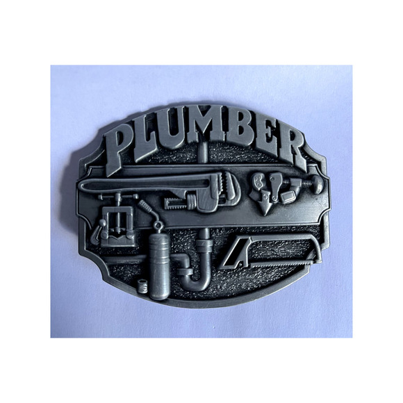 Plumber Belt Buckle Trade Jobs - Picture 1 of 8